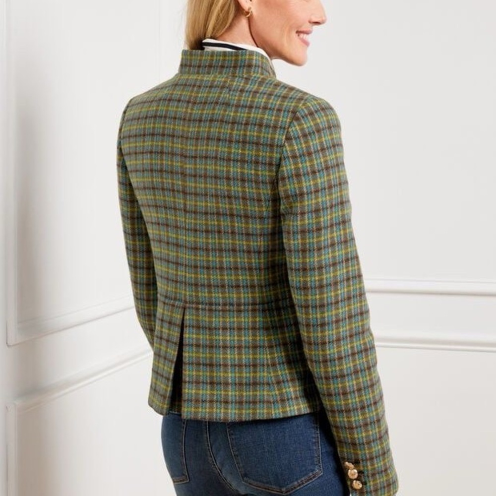 NWT Talbots Shetland Officers Jacket - Picture 4 of 13